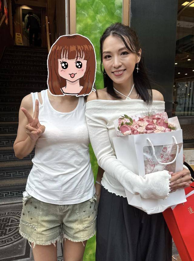 TVB花旦出席活动生图引关注！