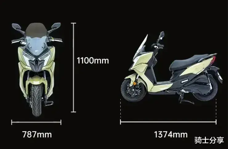 为什么踏板摩托车的踏板不能再大一点？而电动车却可以