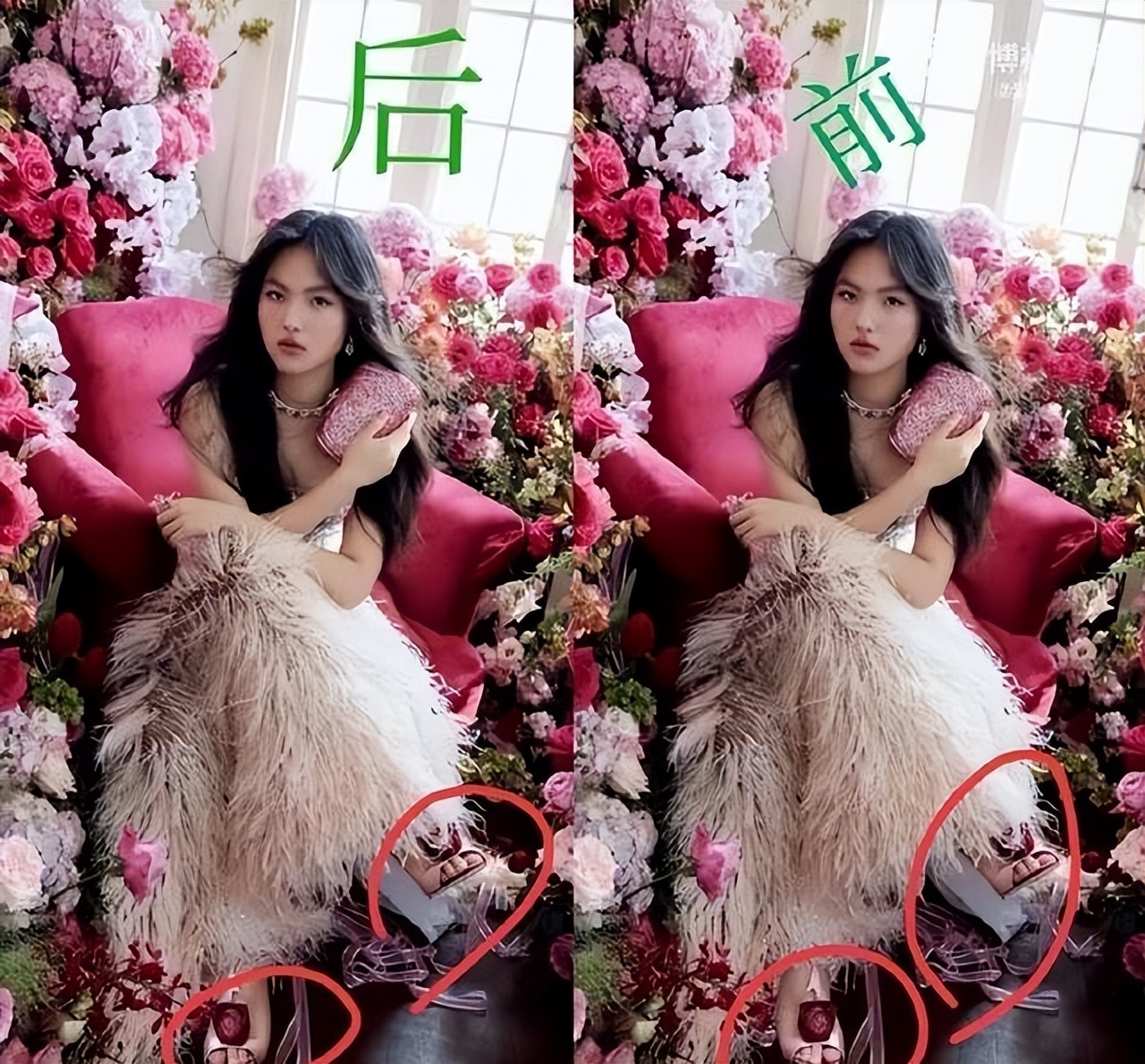 李湘要气懵了!杂志把王诗龄的脚P错了,网友:妈呀 这也太尴尬了