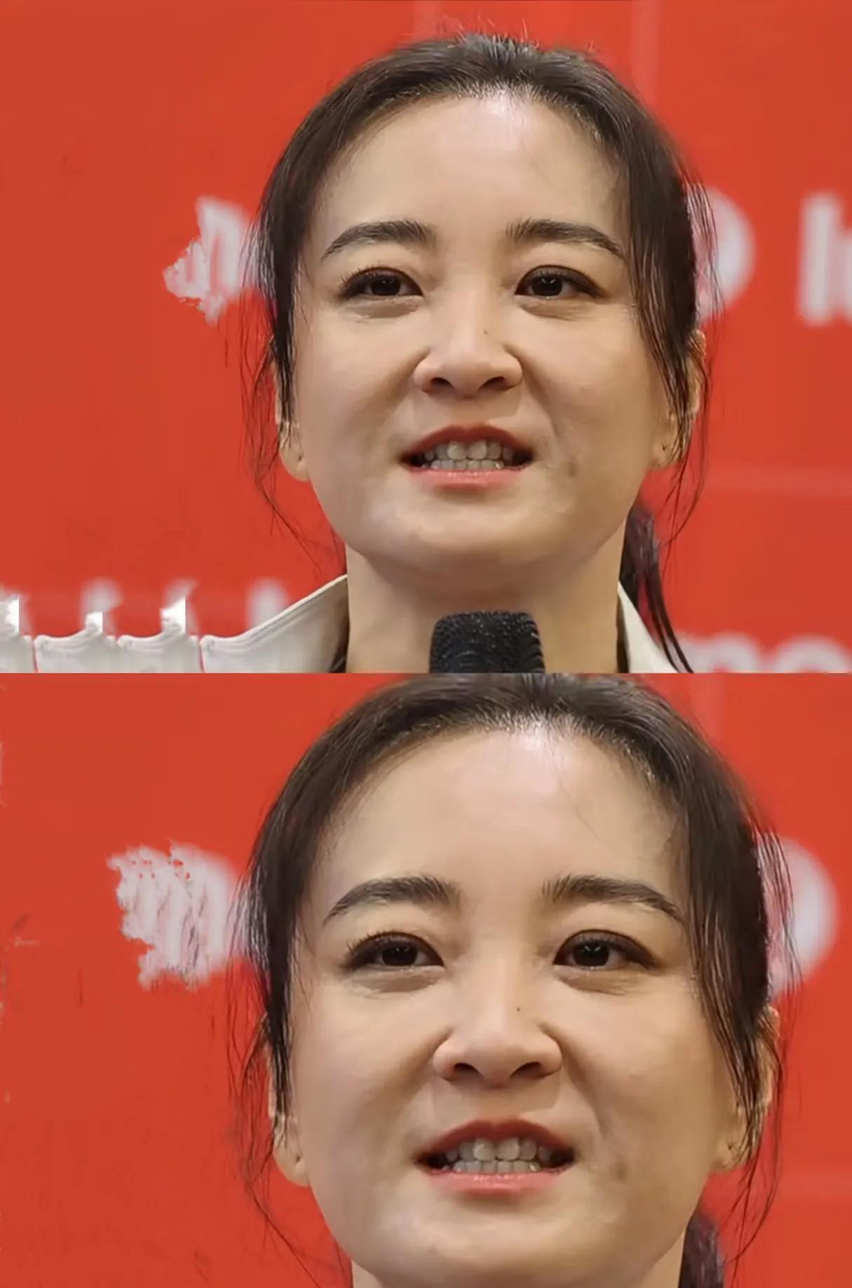 贾玲最新露面！梳高马尾活力十足，笑起来俩梨涡讨喜，完全没复胖