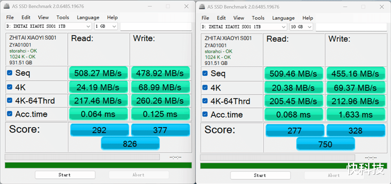 致態小翼S001 SSD評測：SATA接口性能極限 附帶軟件一鍵遷移系統