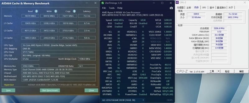 微星MPG X870I刀鋒 鈦主板評測：穩定釋放200W 內存性能可提升50%