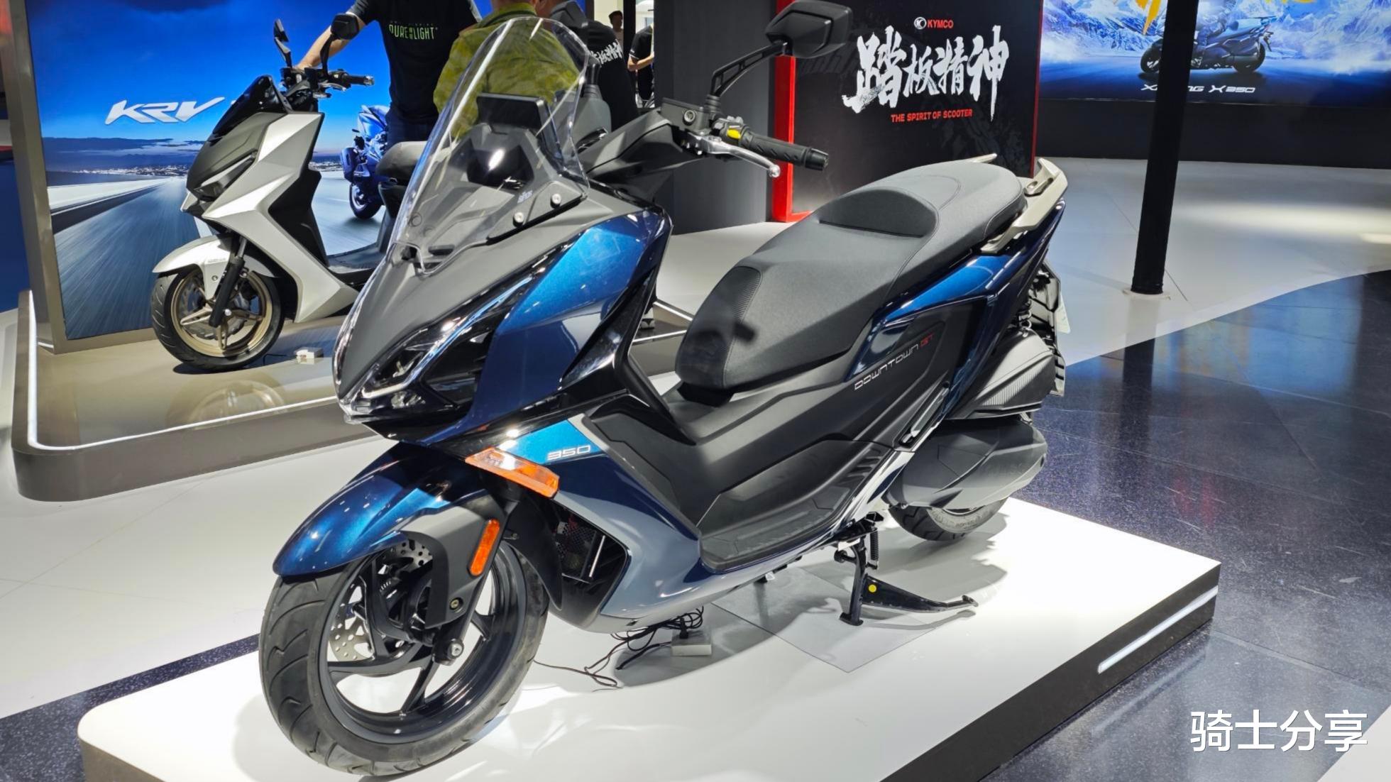 台版大绵羊日系风格,光阳S350同平台引擎,这款GT踏板车有点料!