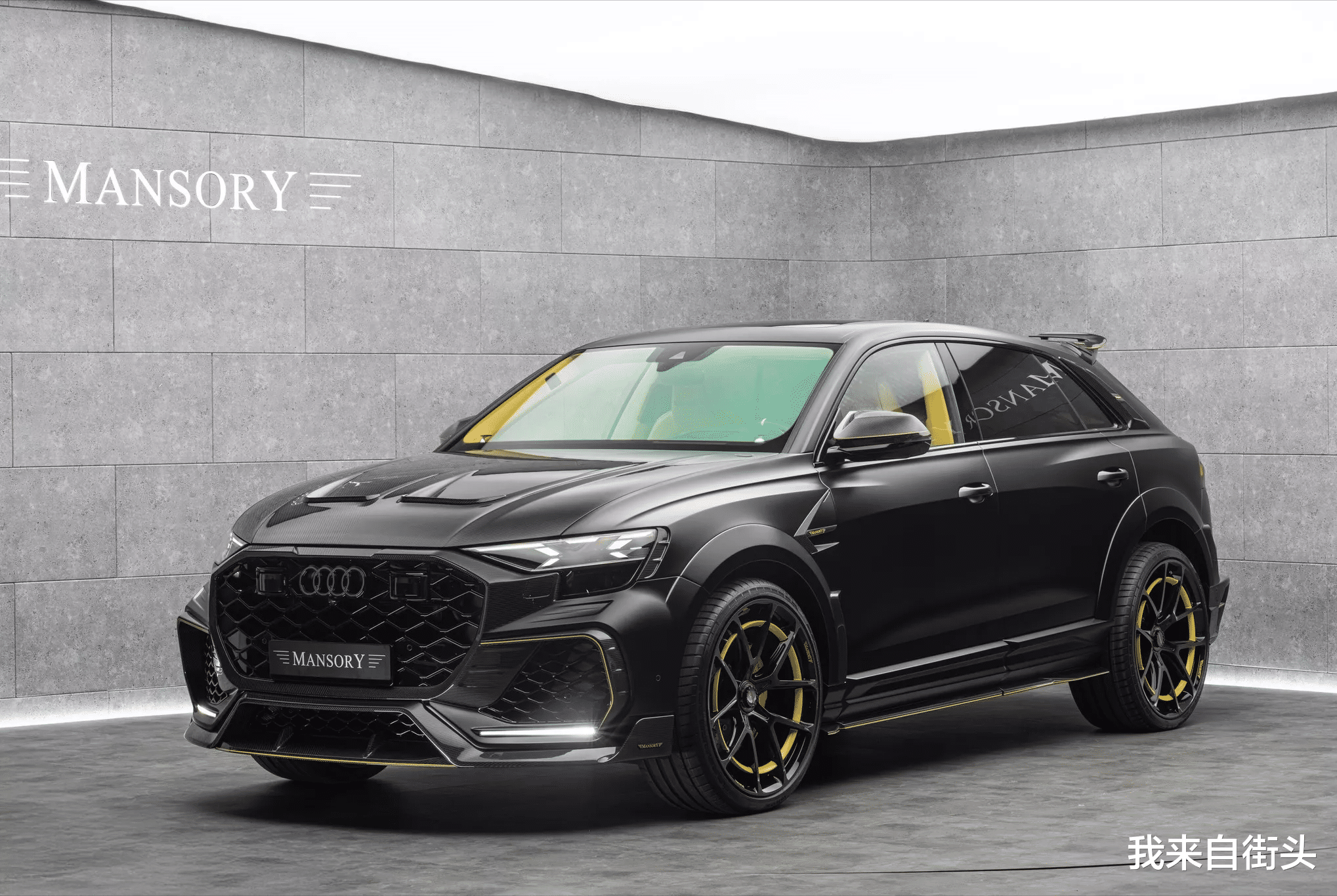 Mansory爆改奥迪RS Q8,4.0L V8双涡轮引擎马力暴涨至986匹!