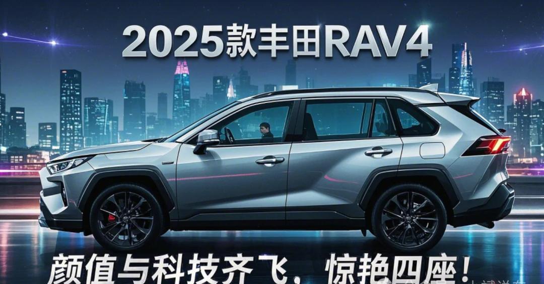 2025款丰田RAV4实拍，颜值与科技齐飞，惊艳四座！