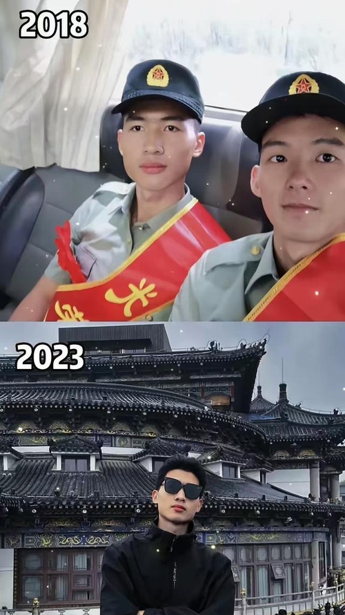 谢浩男当兵照曝光!战友再上大分,自家拍写真照,模样帅爆了