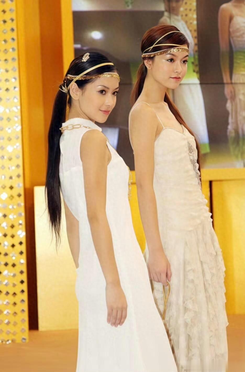 2006年，17岁的angelababy、文咏珊 ?