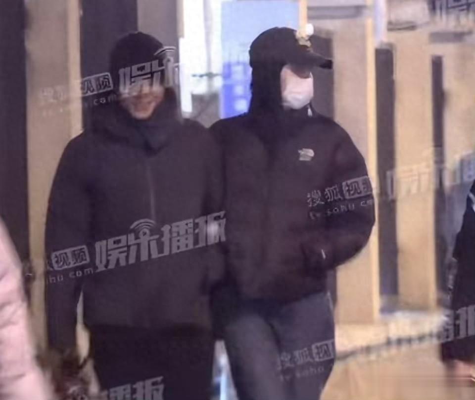 官宣生子后首同框！陈伟霆何穗挽手散步，六年感情稳定甜蜜！