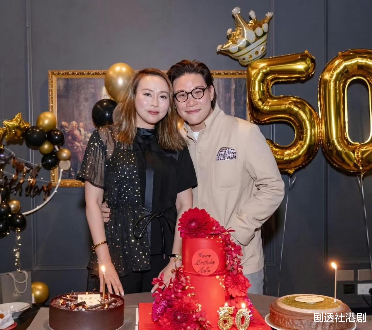 知名港星为爱妻举办生日宴！现场星光熠熠，曾自曝是患癌高危人士