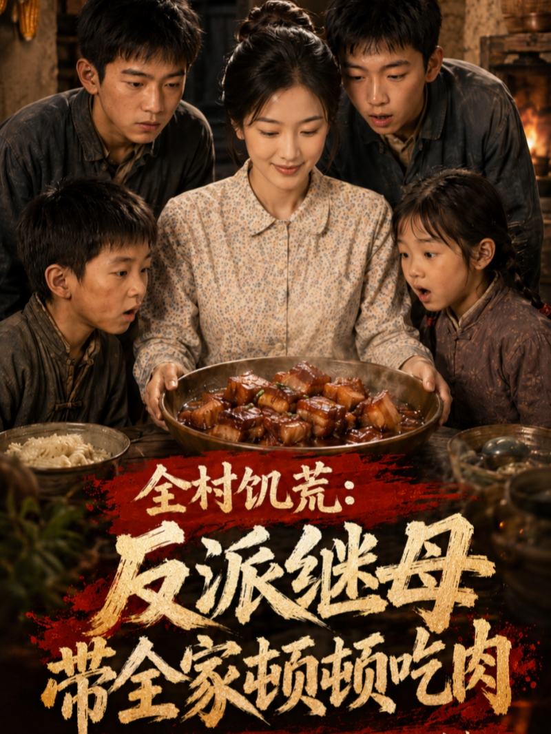 全村饥荒：反派继母带全家顿顿吃肉海报