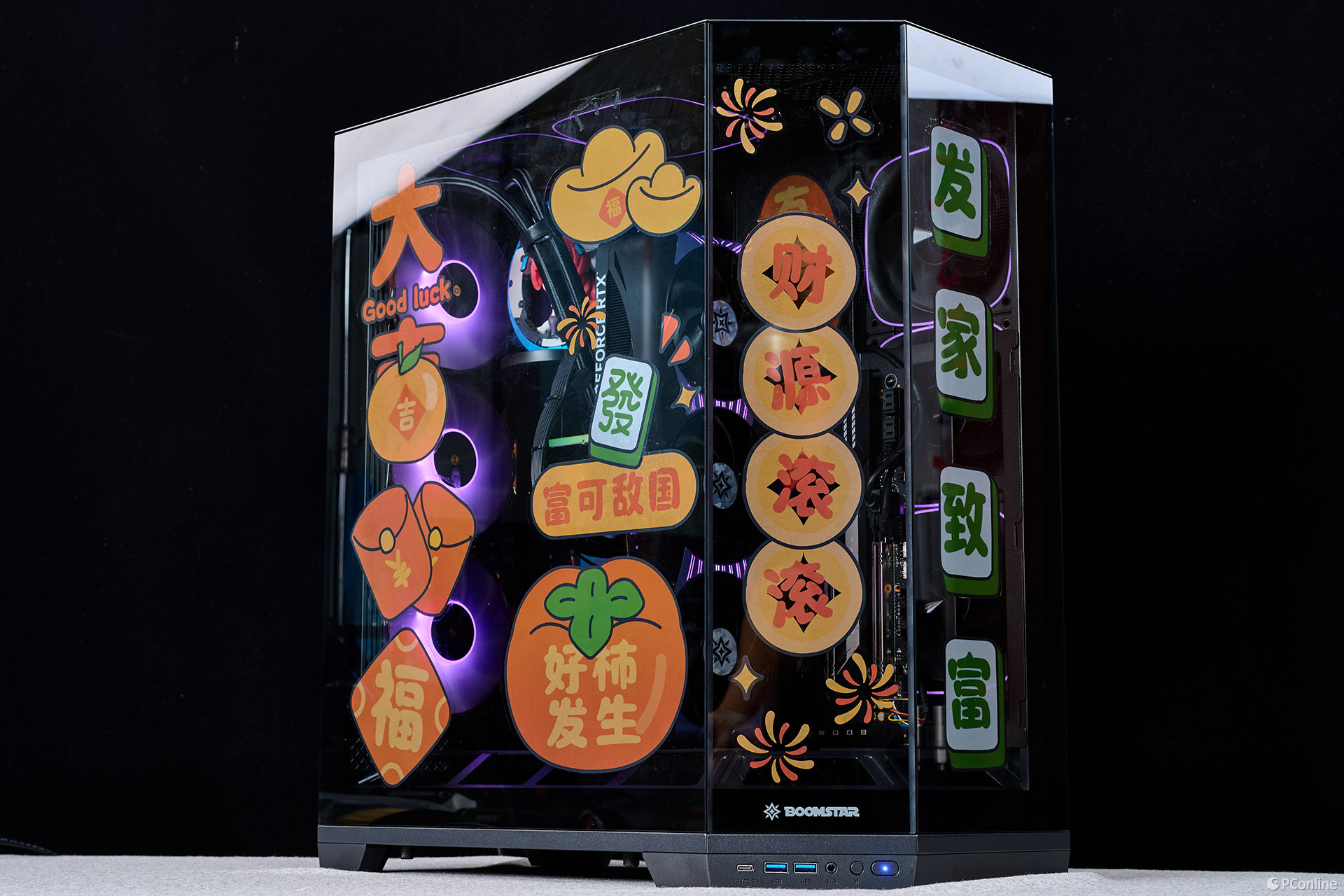 紅火馬年，性能領跑！影馳星曜全家桶新春主題裝機圖賞