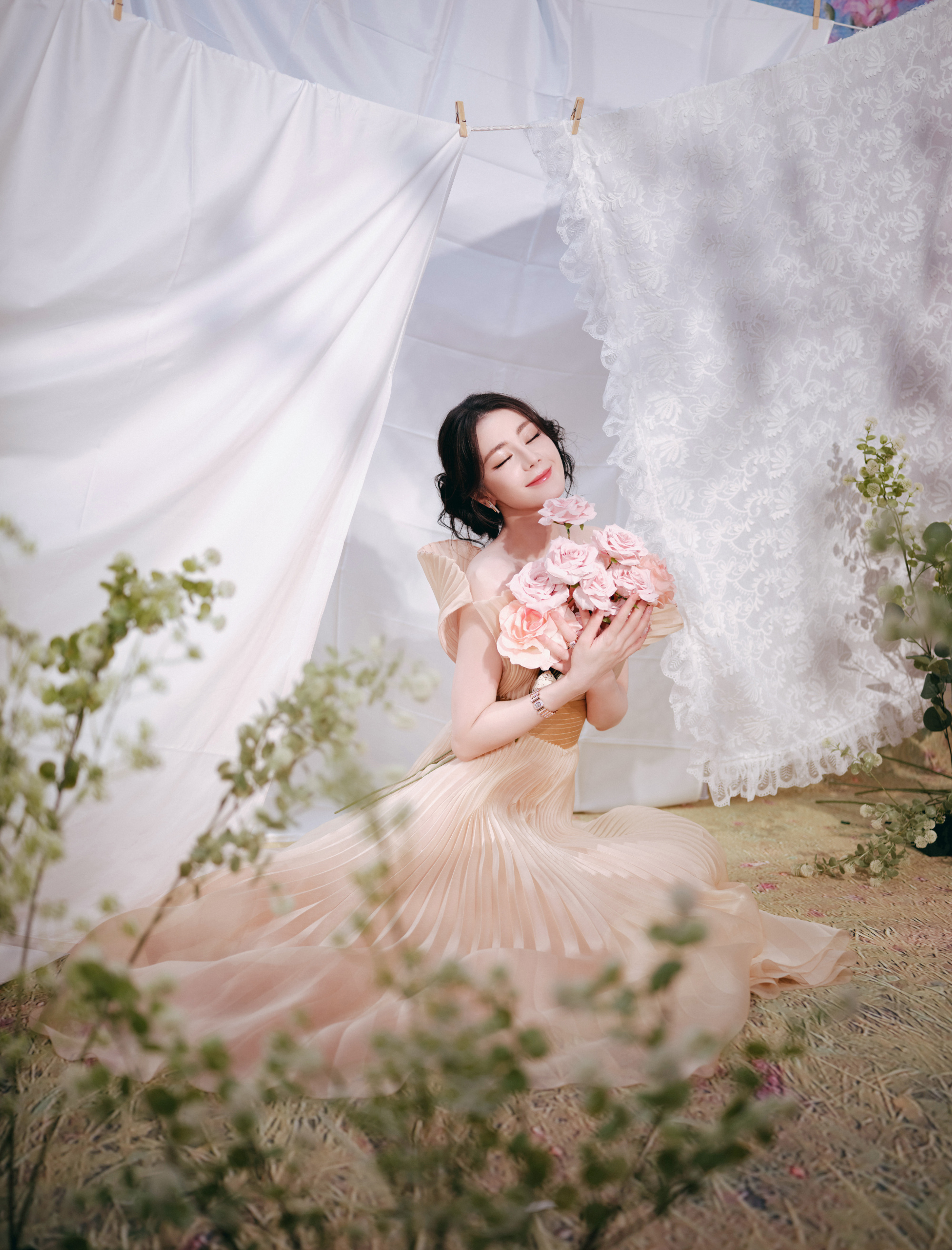 迪丽热巴 春日花仙子