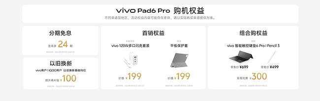 開啟平板4K時代，vivo Pad6 Pro正式發布