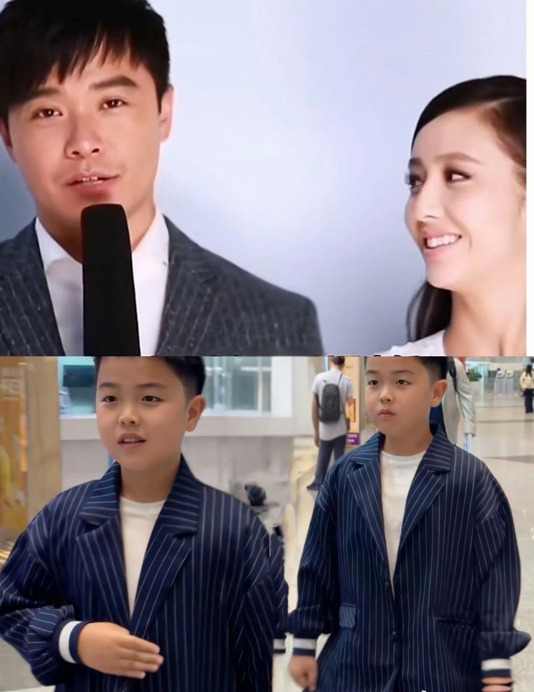 佟丽娅生了一个好儿子，和陈思诚共用一张脸，这基因不服不行