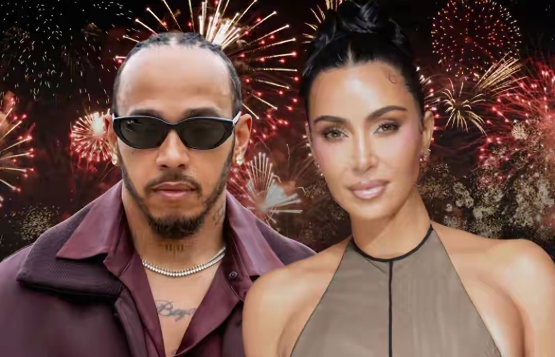 恋情公开?汉密尔顿与金·卡戴珊在超级碗引发轰动,两人共处包厢