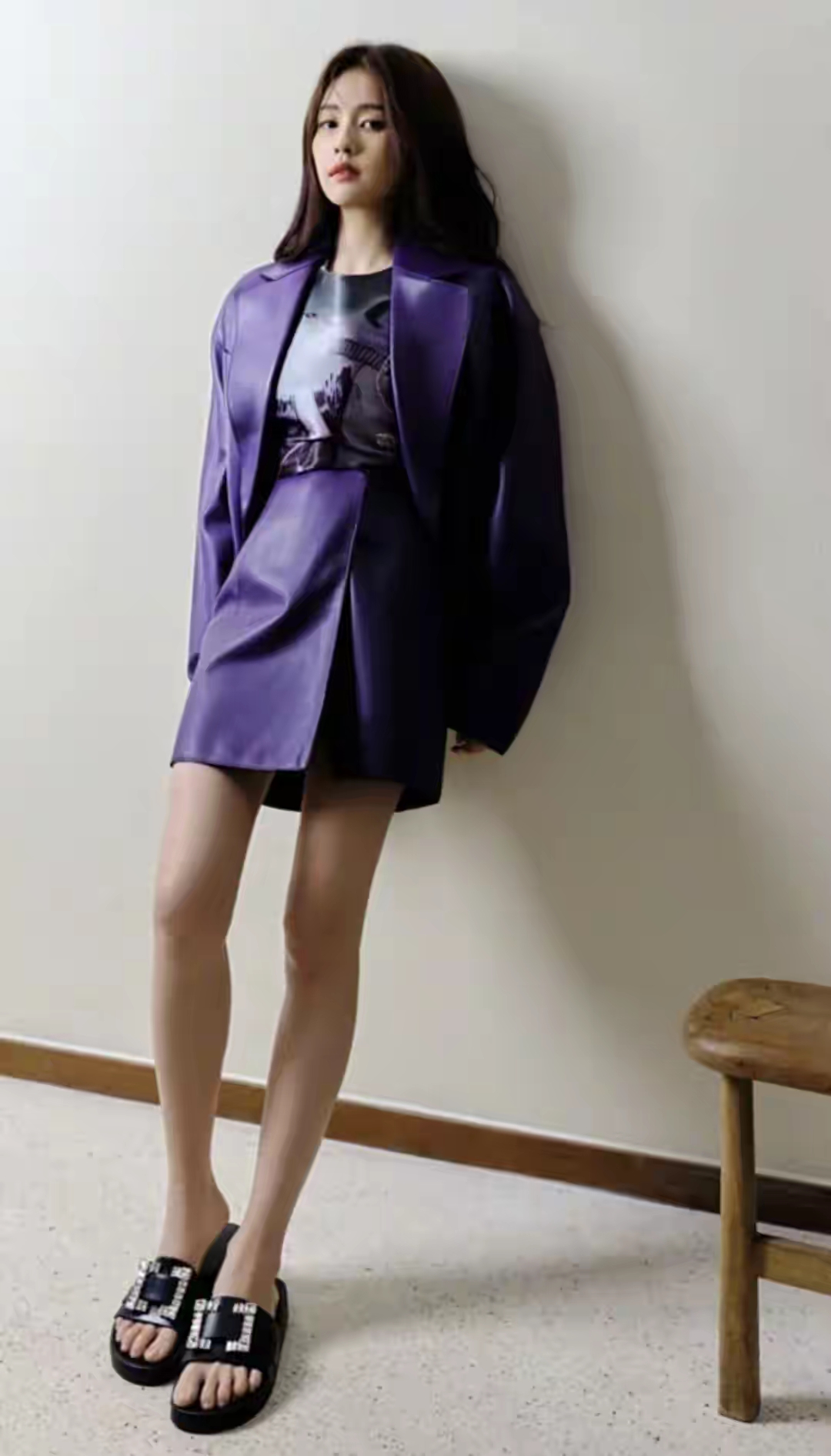 白鹿 美腿玉足 美感十足犹如仙女下凡