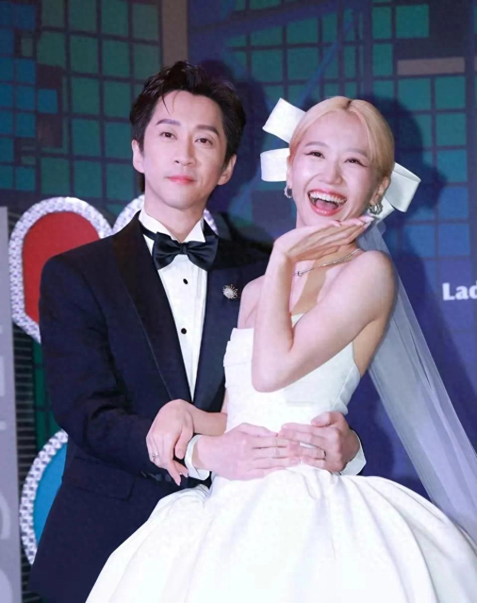 陈汉典lulu婚礼，12年综艺搭档终成眷属！