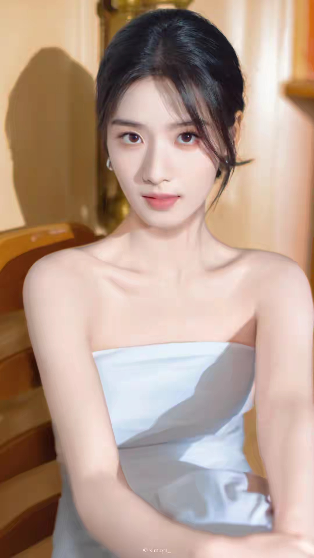 卢昱晓，美到心巴的女神