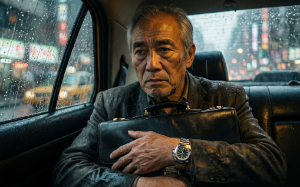 台风夜我拉了个浑身湿透的老人，他腕上的名表价值百万，却付不起二十五块车费