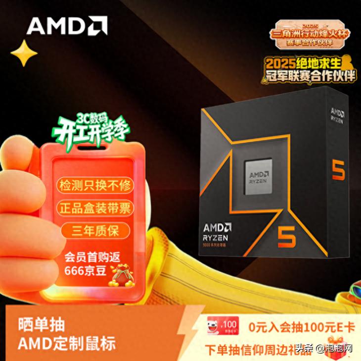 節后攢機新思路！AMD 銳龍5 9600X搭配D5單通道內存