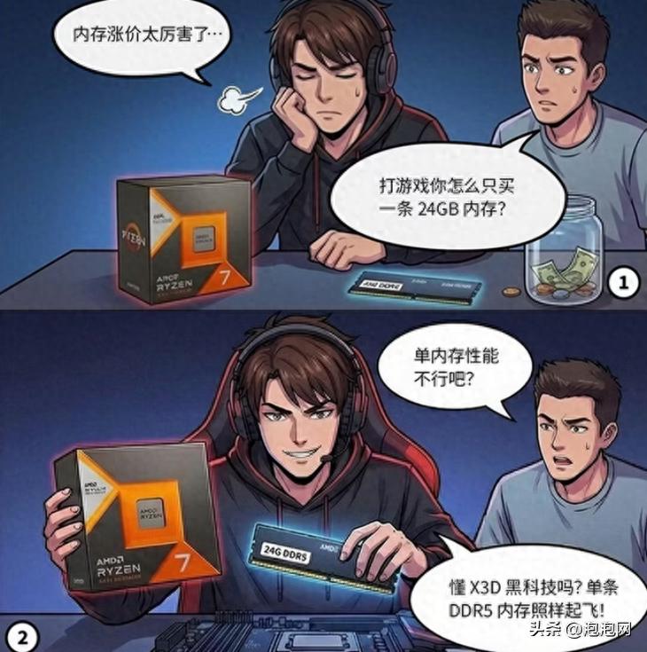 內存漲價性能承壓 新品局限凸顯銳龍7 7800X3D真優選