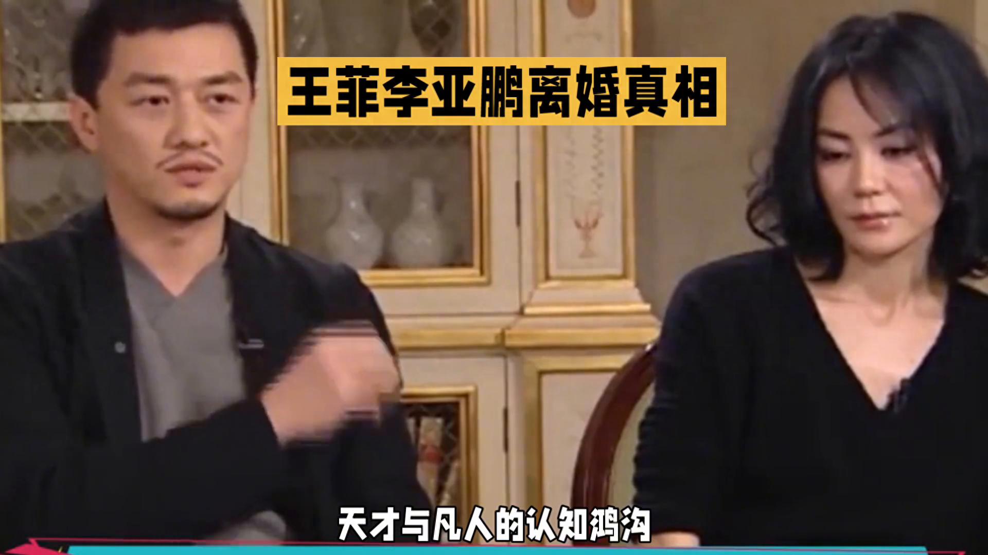 揭秘王菲李亚鹏离婚内幕，独家采访！