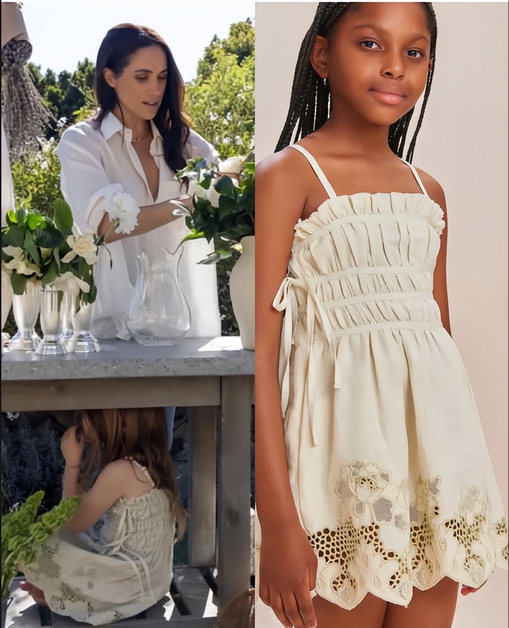 梅根默认女儿莉莉公主的黑人血统，晒两个孩子新照，当妈妈小帮手