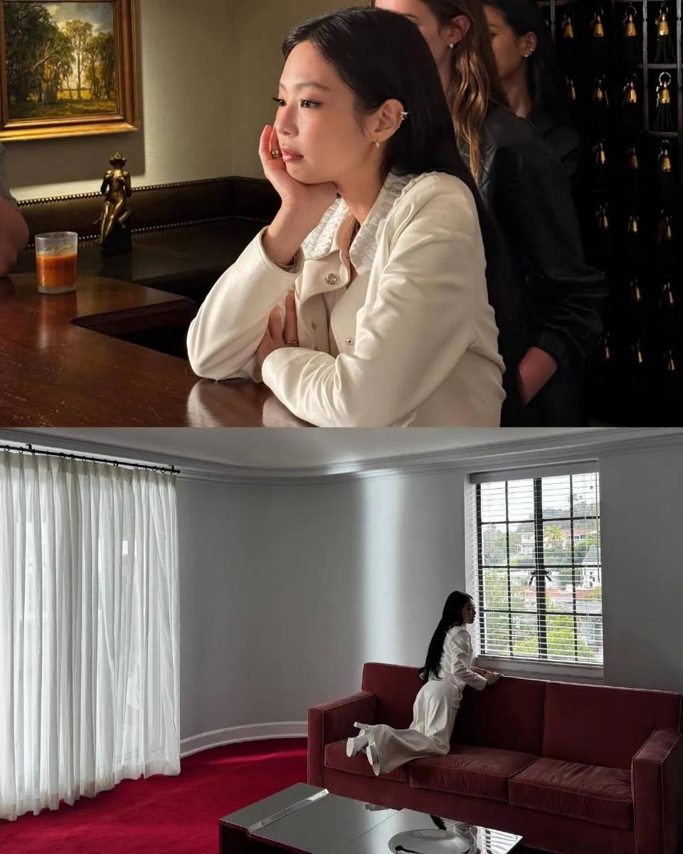 Jennie又让人惊喜的一套Chanel穿搭,如此时髦如此高级