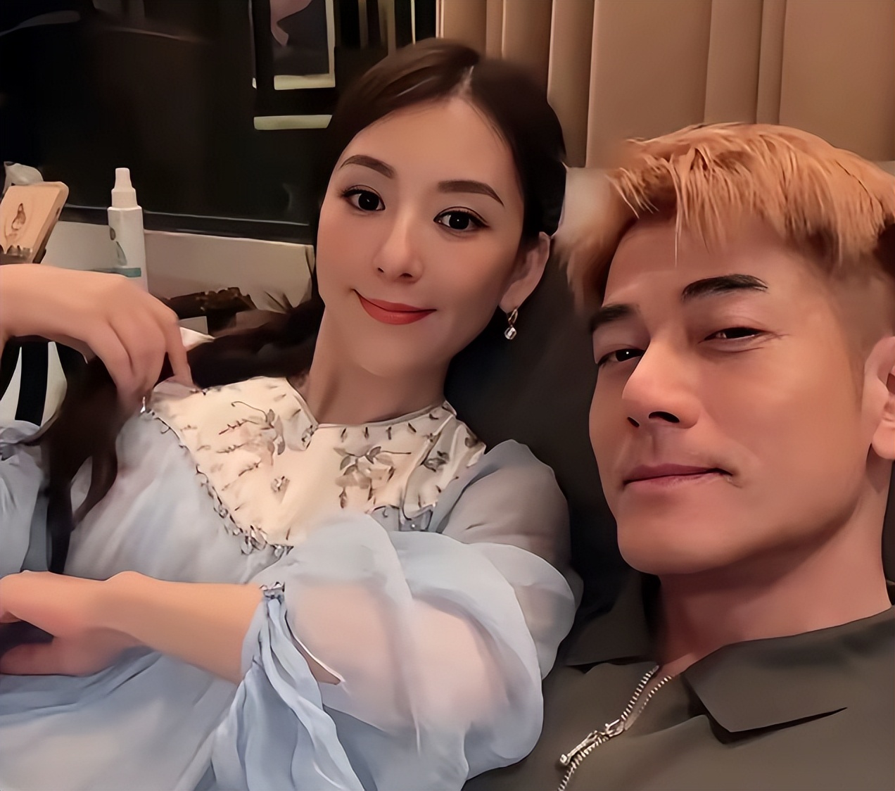 郭富城没想到，生三胎只4个多月，方媛就这样打出一副“王炸”