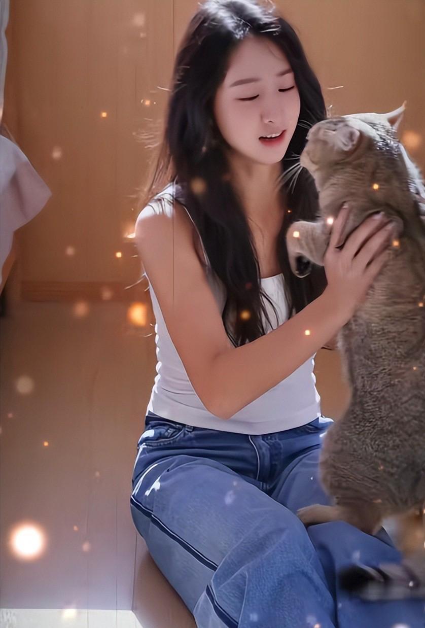 田亮女儿成年了!18岁森碟白裙卷发,下巴变精致了,生日写真太美