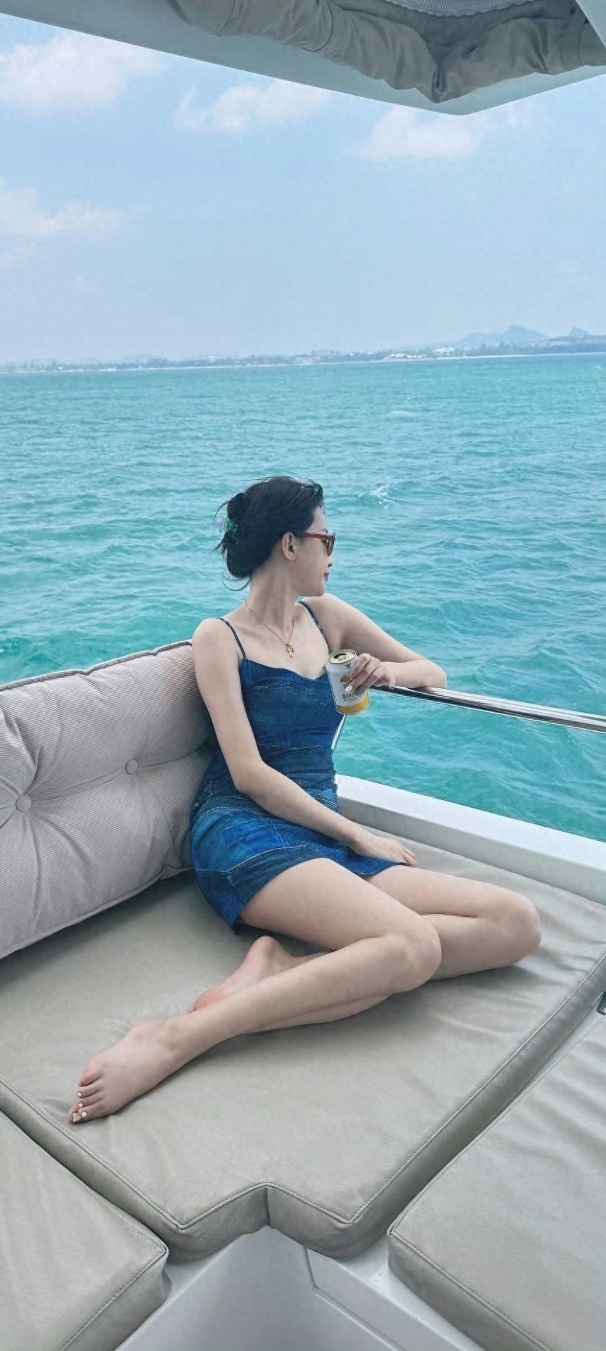 孙怡这太美了吧，光脚丫妆造真的好美。