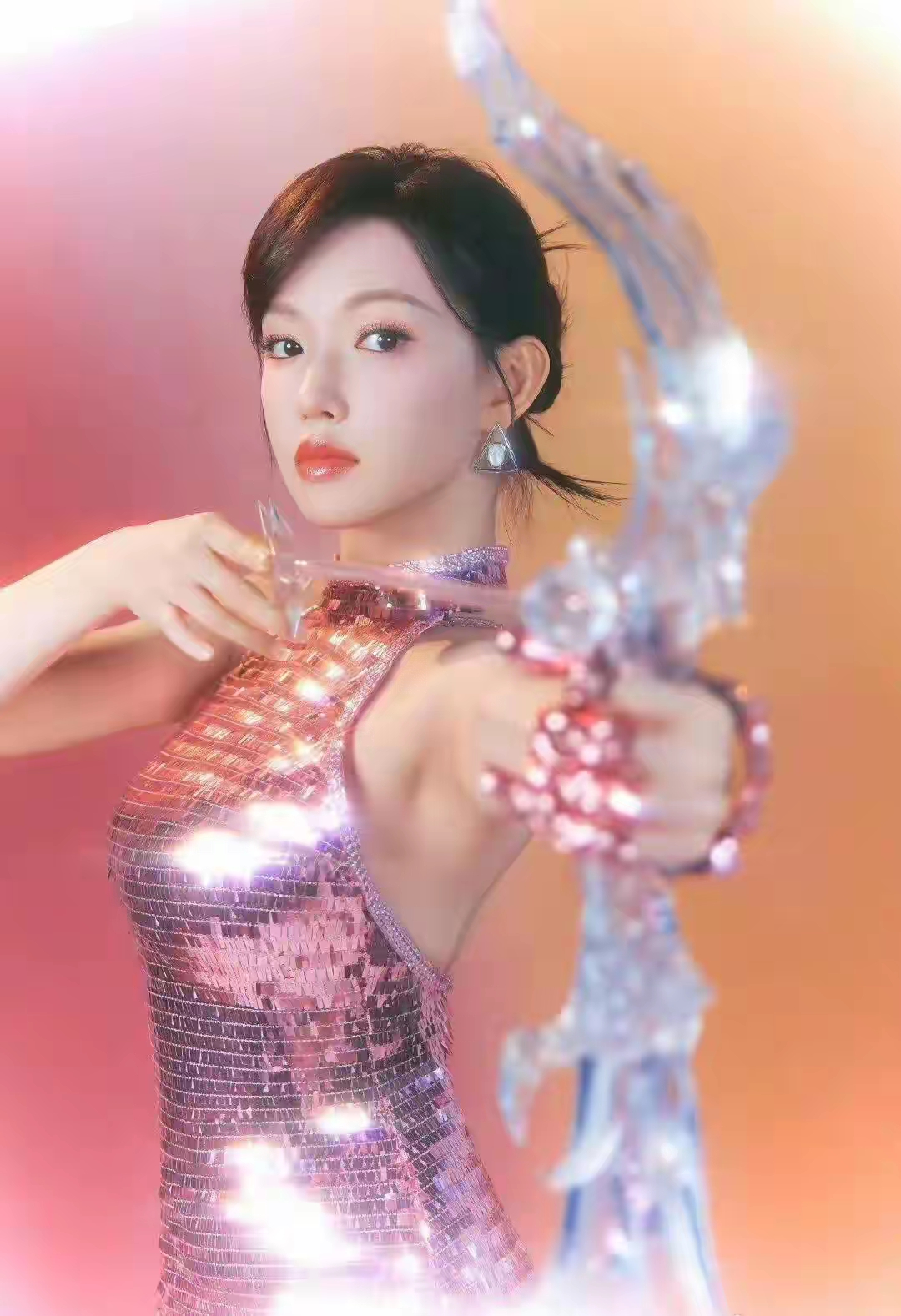 程潇肉色美腿射手