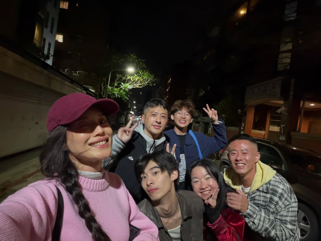 舒淇晒了一大波春节合照