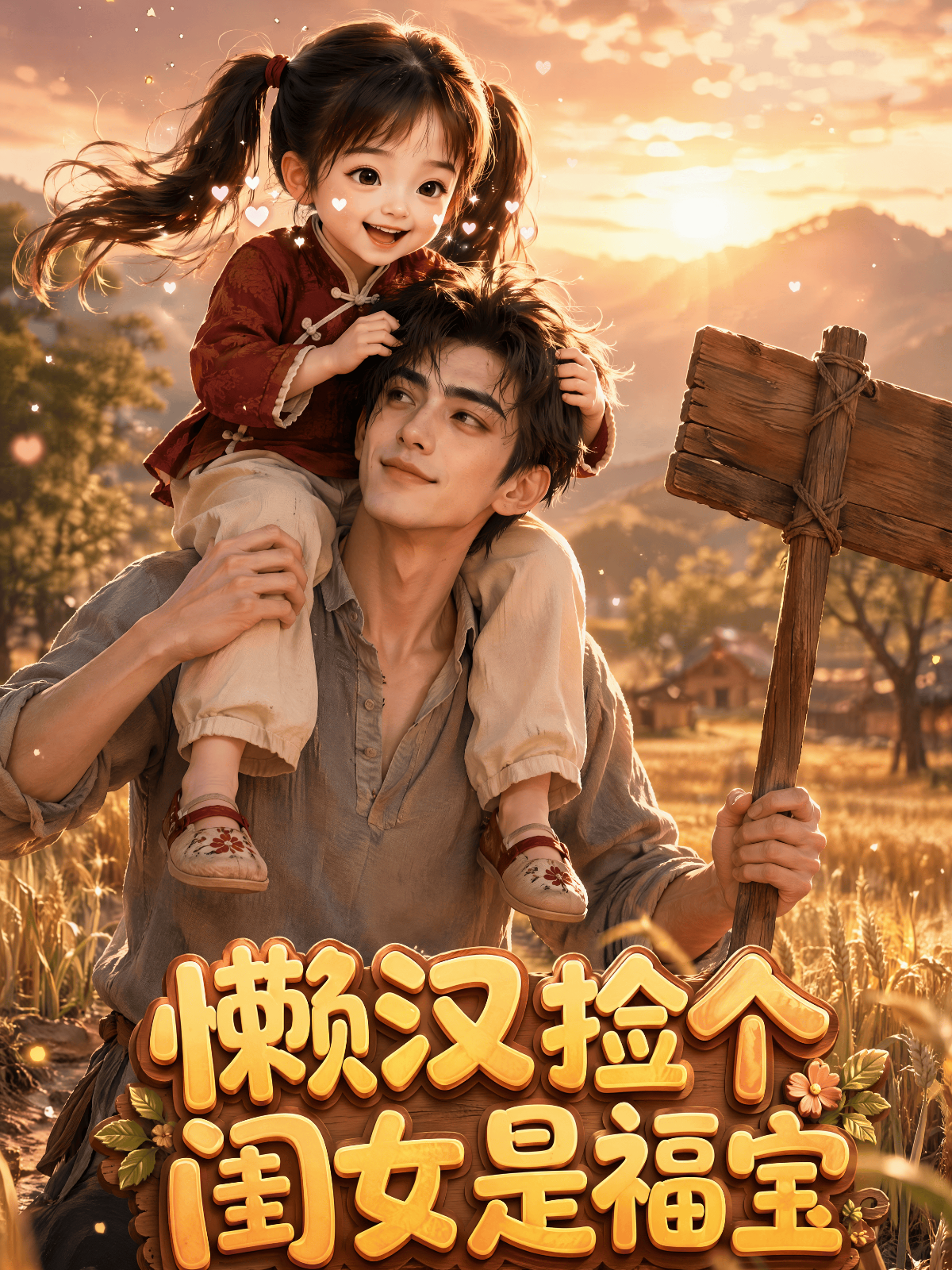 懒汉捡个闺女是福宝