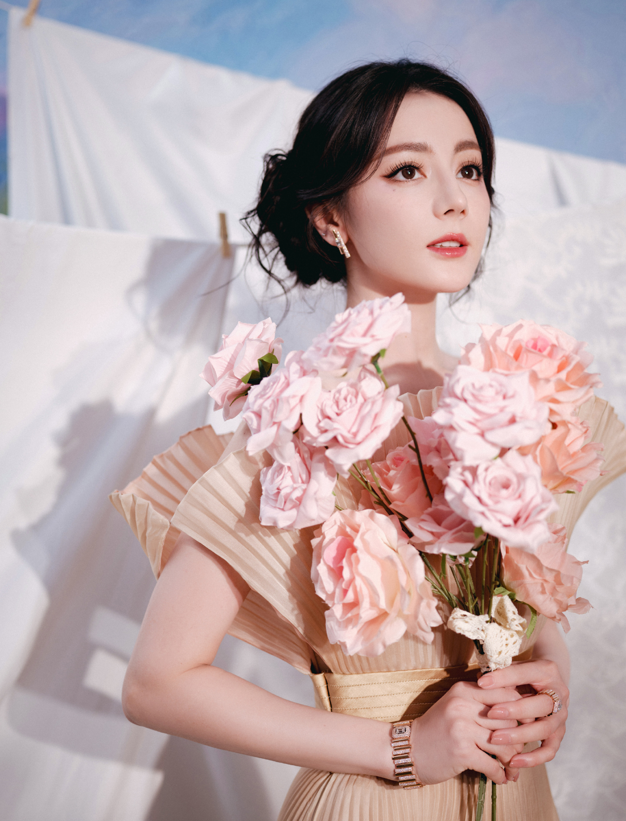 迪丽热巴 春日花仙子