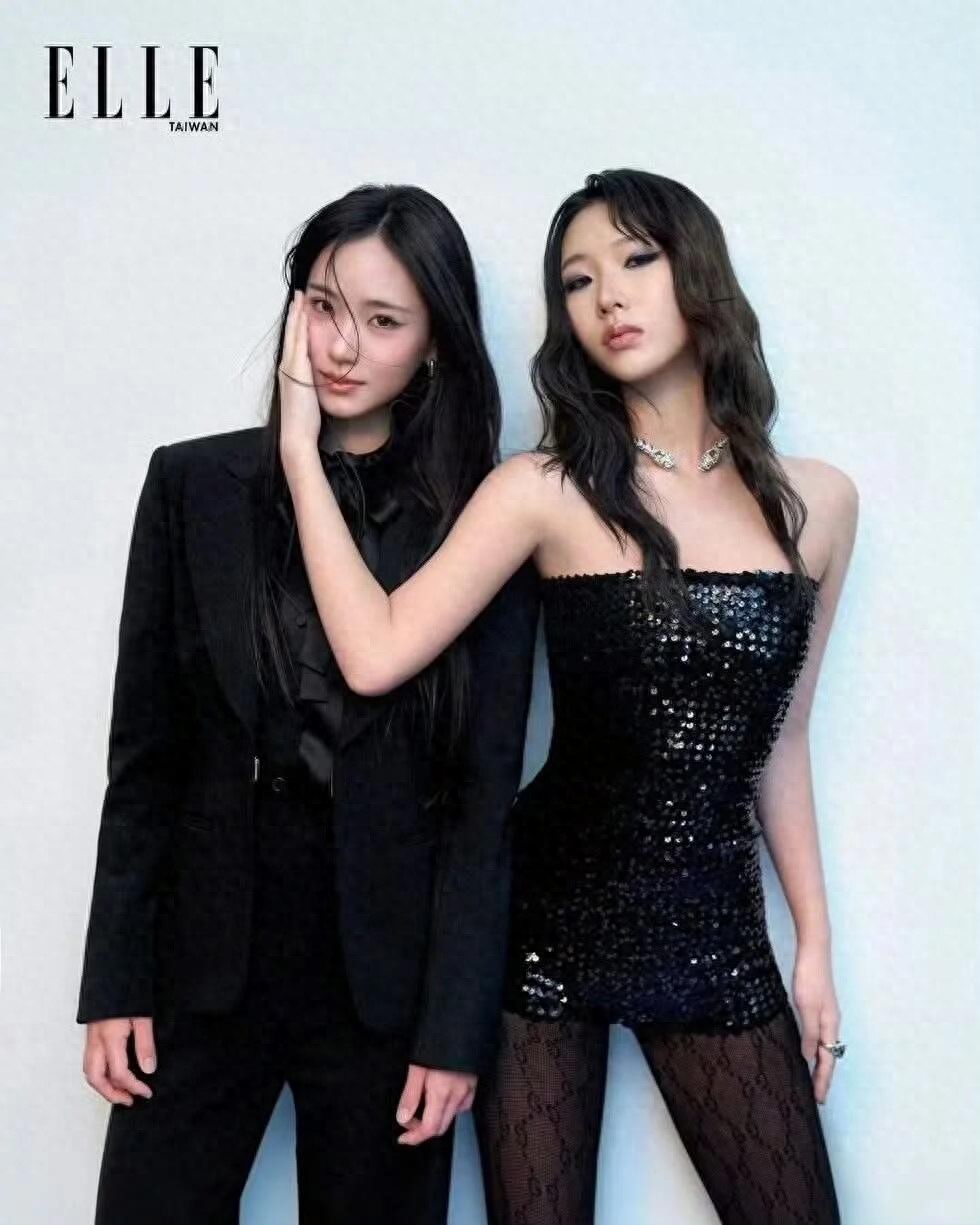 小S二女儿Lily再次登上EllE时尚杂志，网友：青春有活力，像大S！