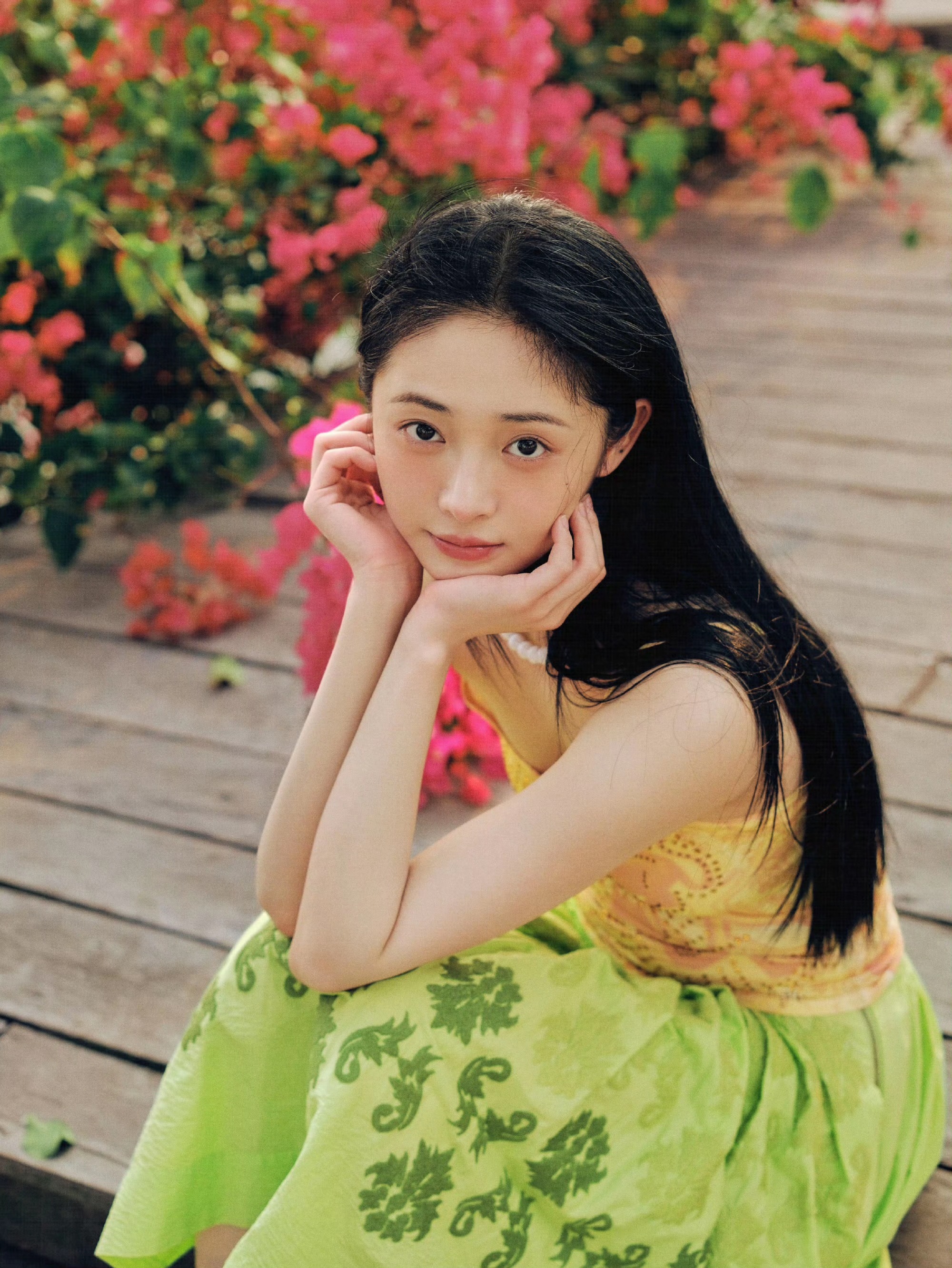 周洁琼 度假美照