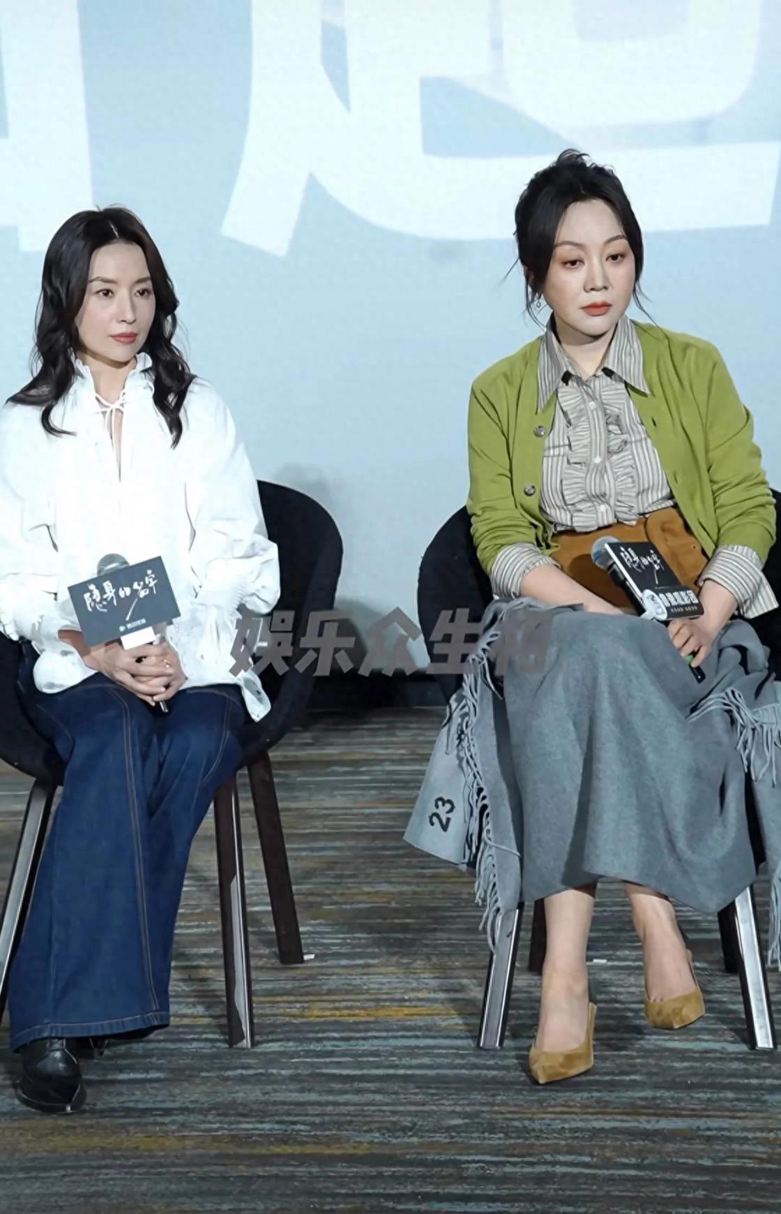 董洁穿一万块白衬衣很美,阔腿裤搭配细跟高跟鞋,160cm穿出175cm