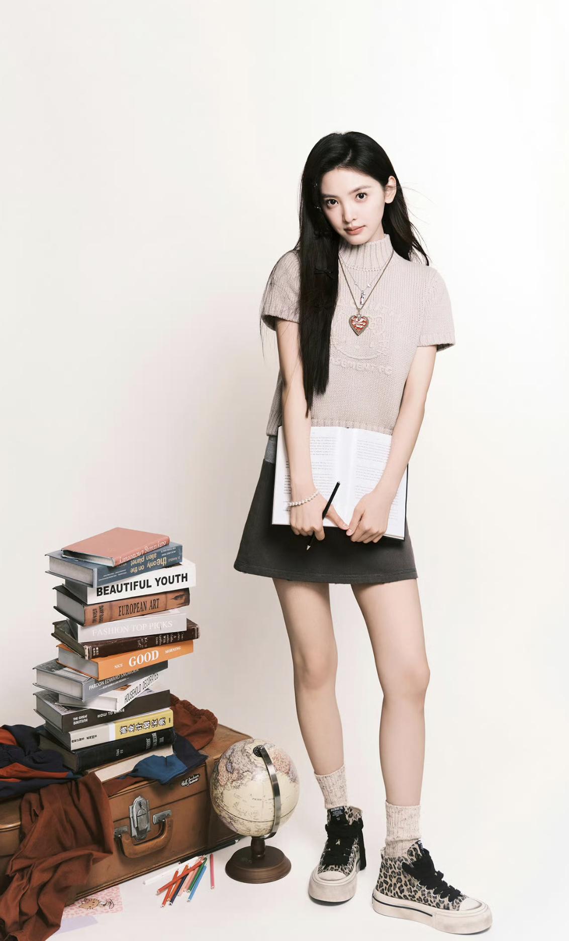 章若楠，清纯灵动女神，满满少女感