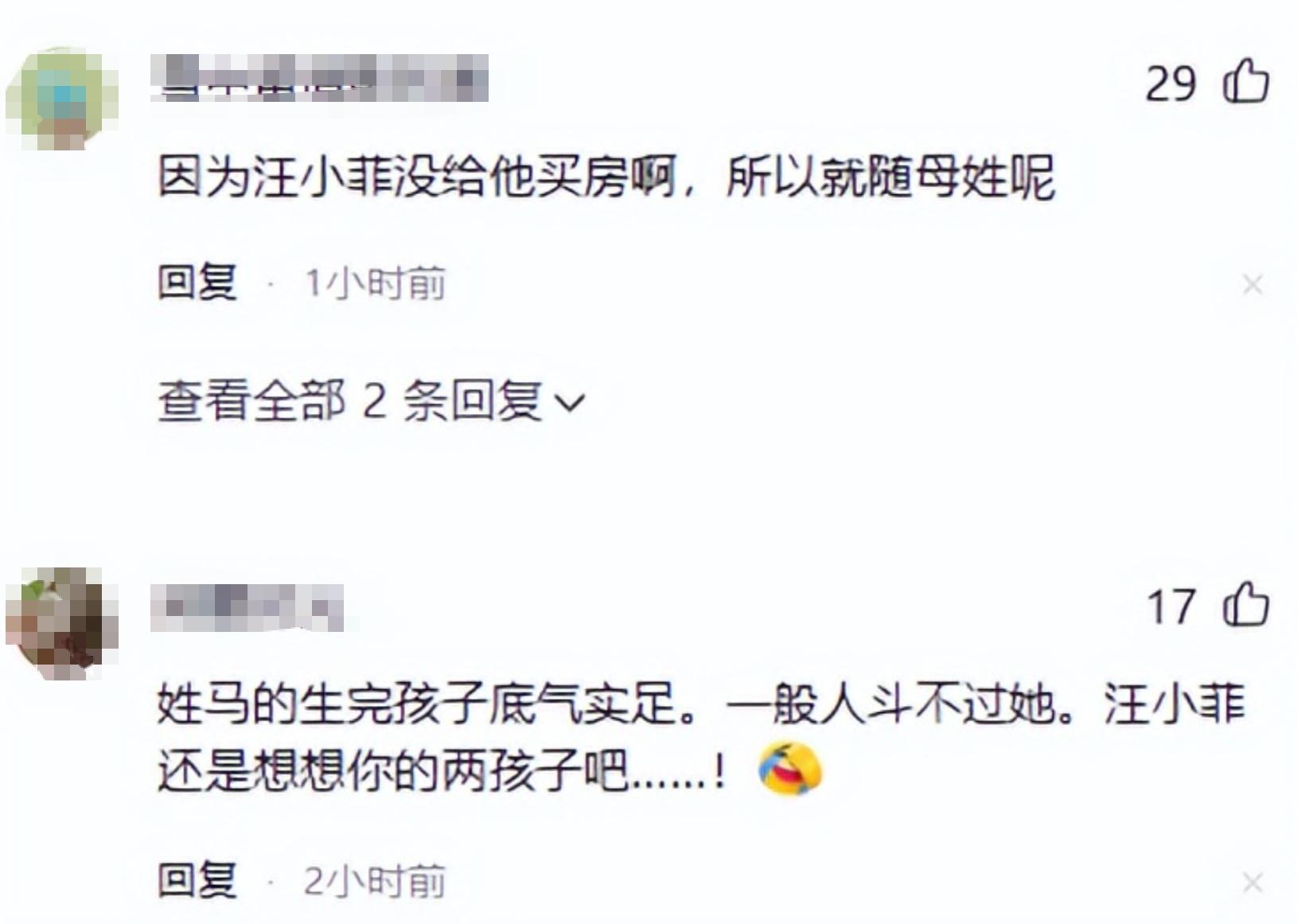 生完孩子就火力全开，马筱梅想让汪宝姓马，看来要跟张兰硬刚到底