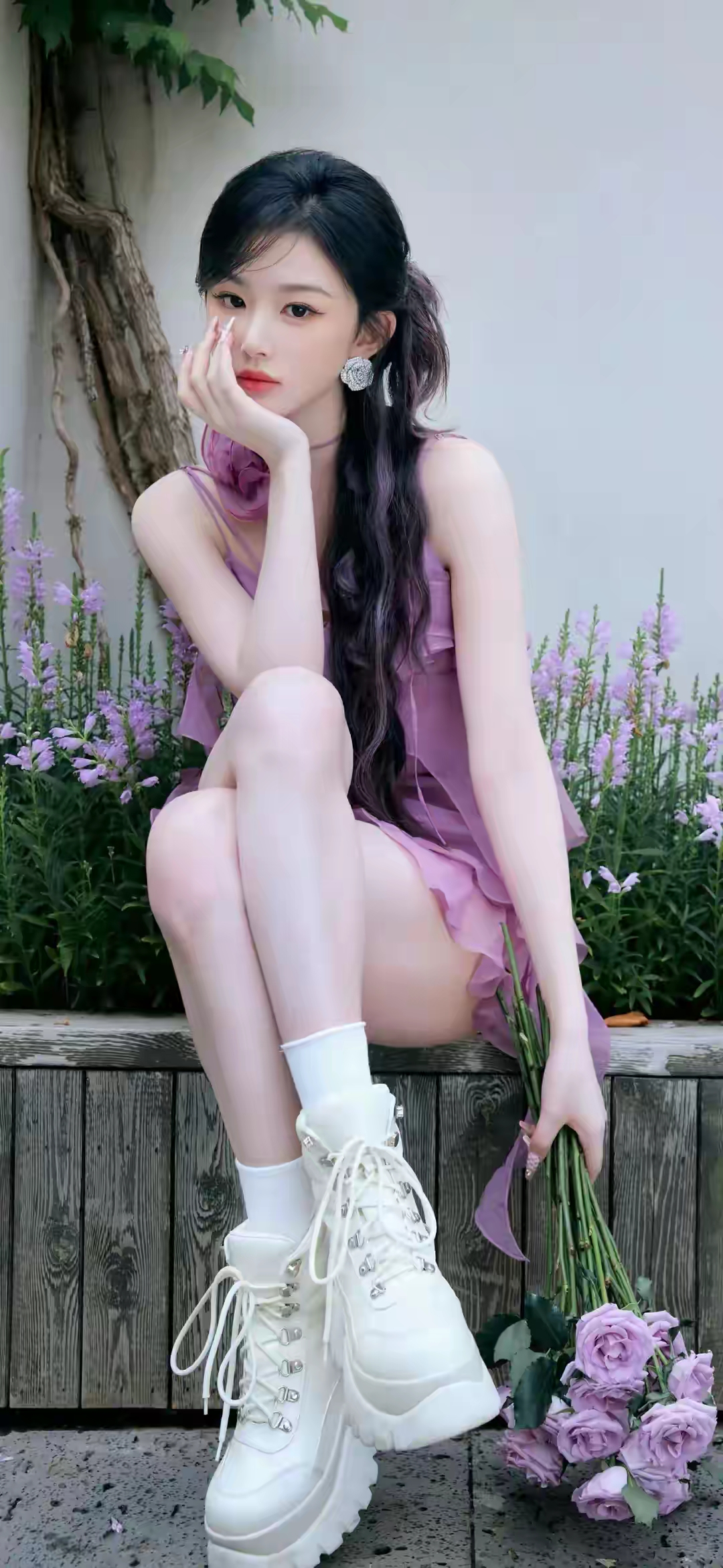 孔雪儿，真是美神降临啊！这身材比例太优越啦！