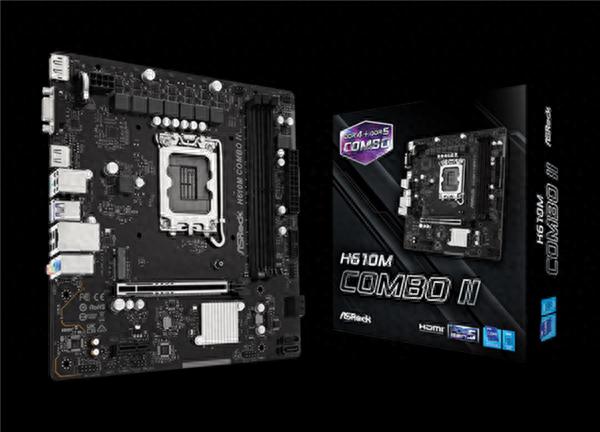 華擎發布縫合怪H610小主板：一條DDR4、兩條DDR5