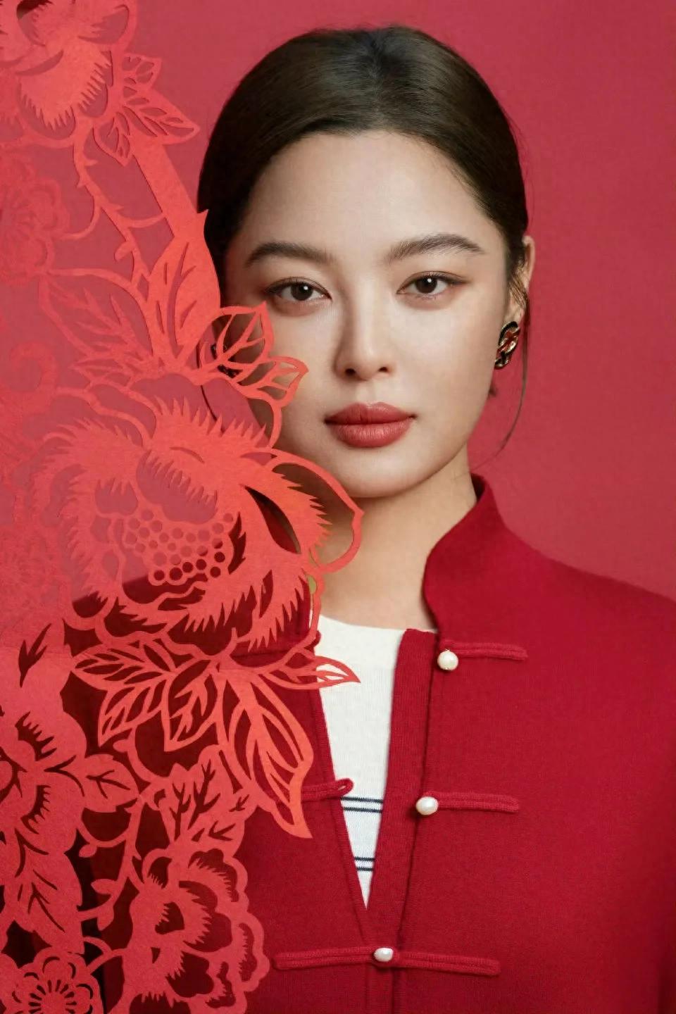 辛芷蕾新春美图释出