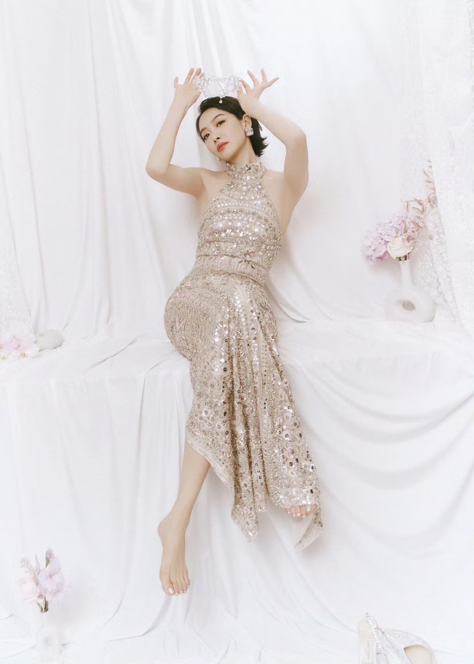 宋茜短发造型太美了