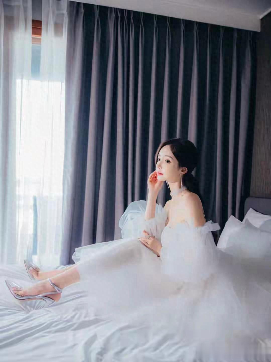 孙允珠纱裙造型太美了