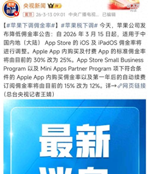 每年賺國人458億！“蘋果稅”終于降了，iOS充值終于不虧了？