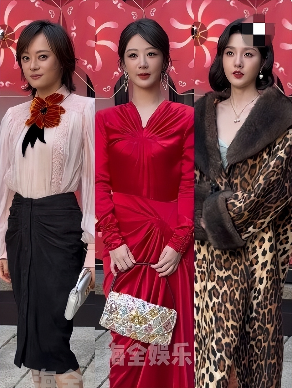 上海活动太真实！孙俪满脸褶，宋祖儿瘦成皮包骨，徐朵三角裤抢镜