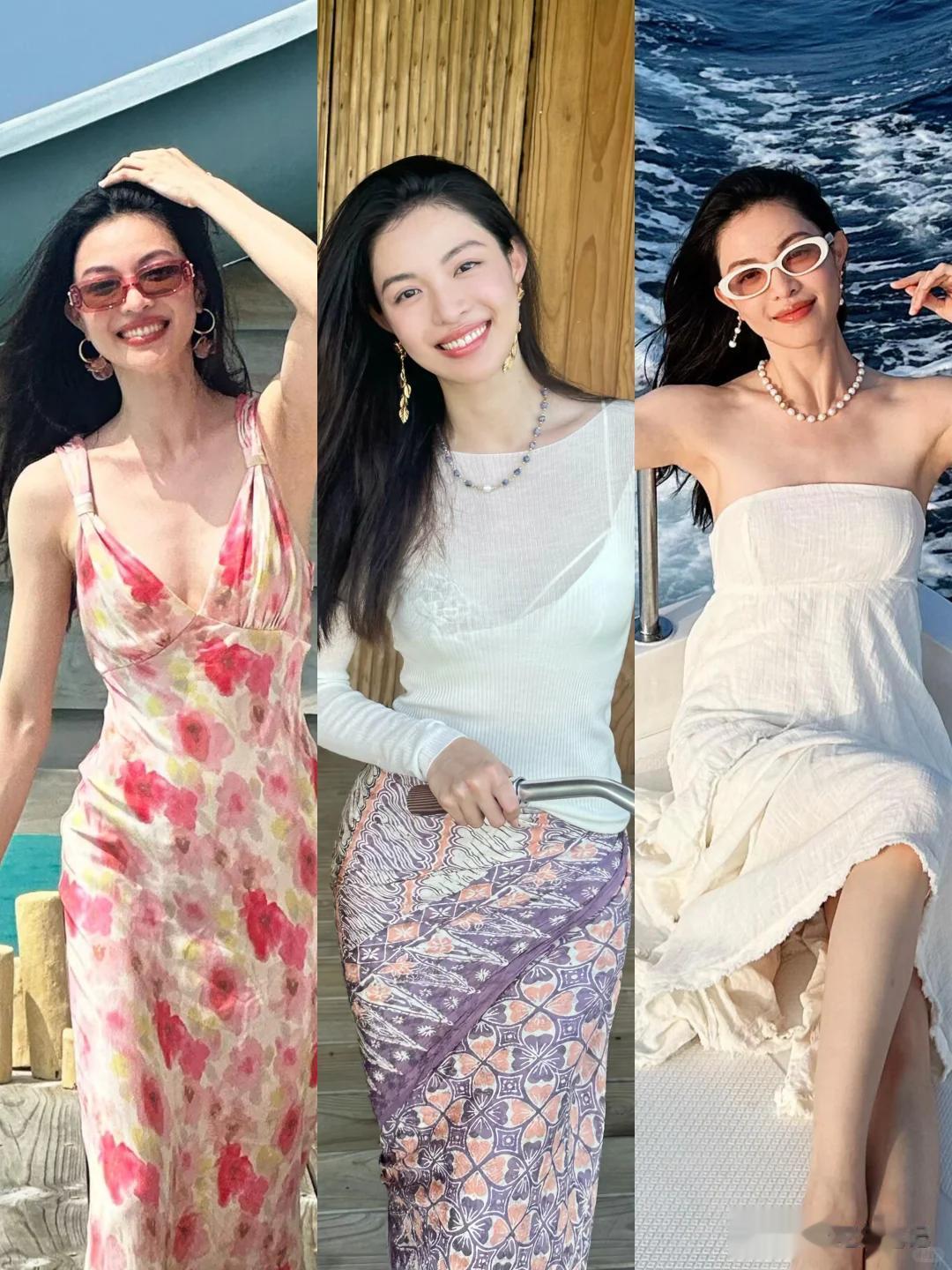钟楚曦状态绝了！黑长直淡妆姐感拉满艳压全场，生图比精修更能打