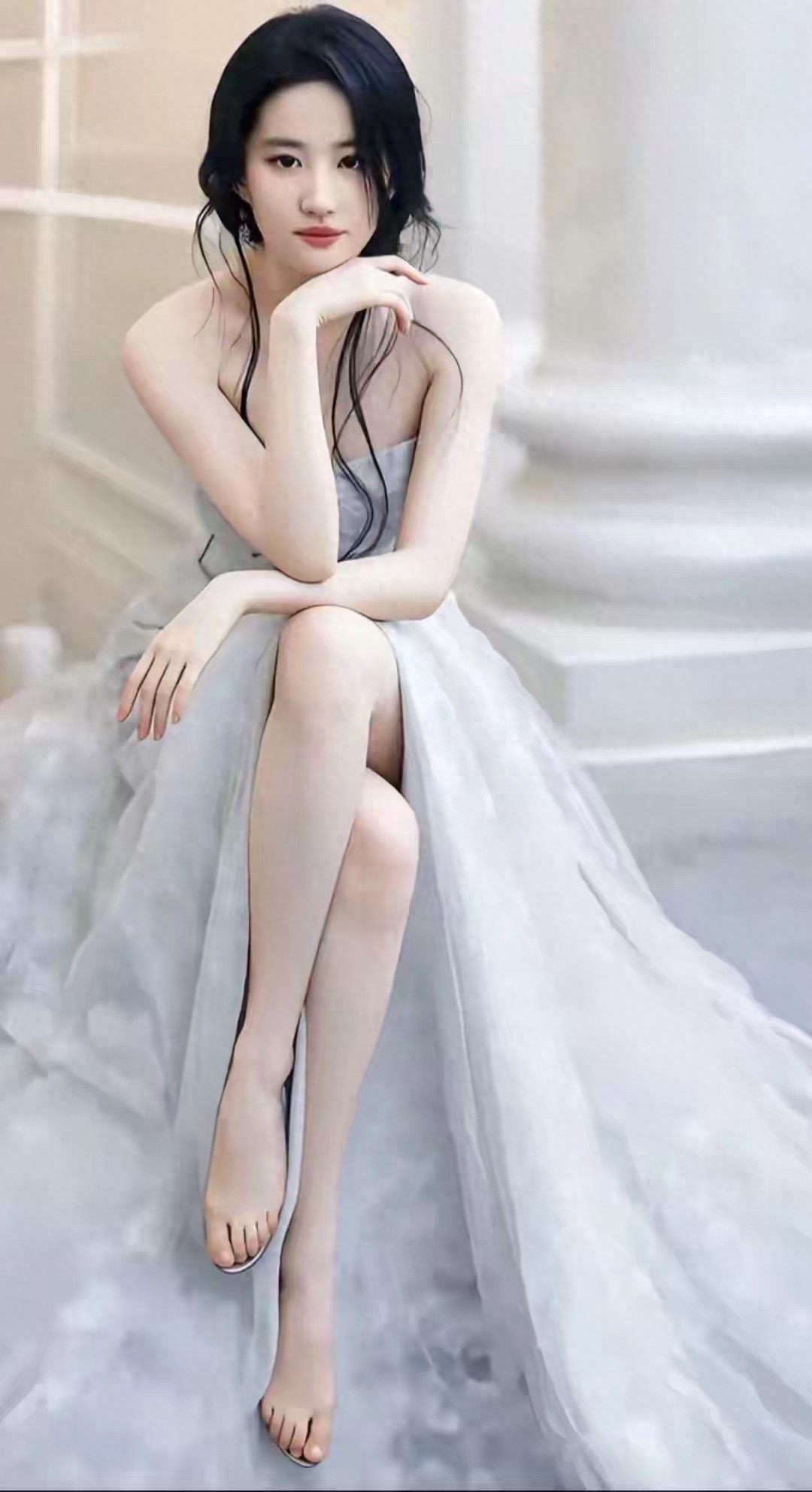 刘亦菲。看美女，心情好