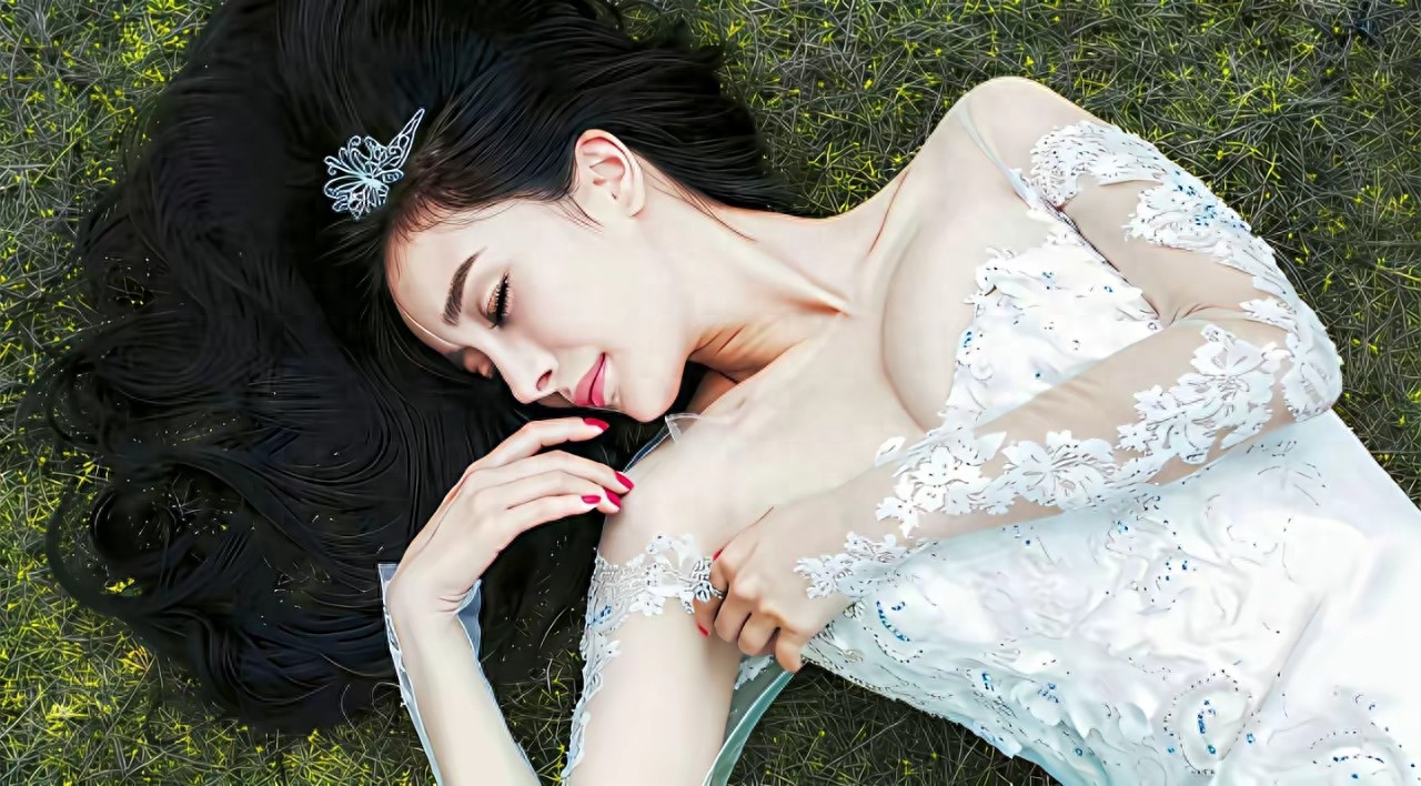 杨幂以前挺抽象